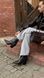 Козаки низькі жіночі з натуральної шкіри,демісезонні &mdash; шоколадні 819 фото 2